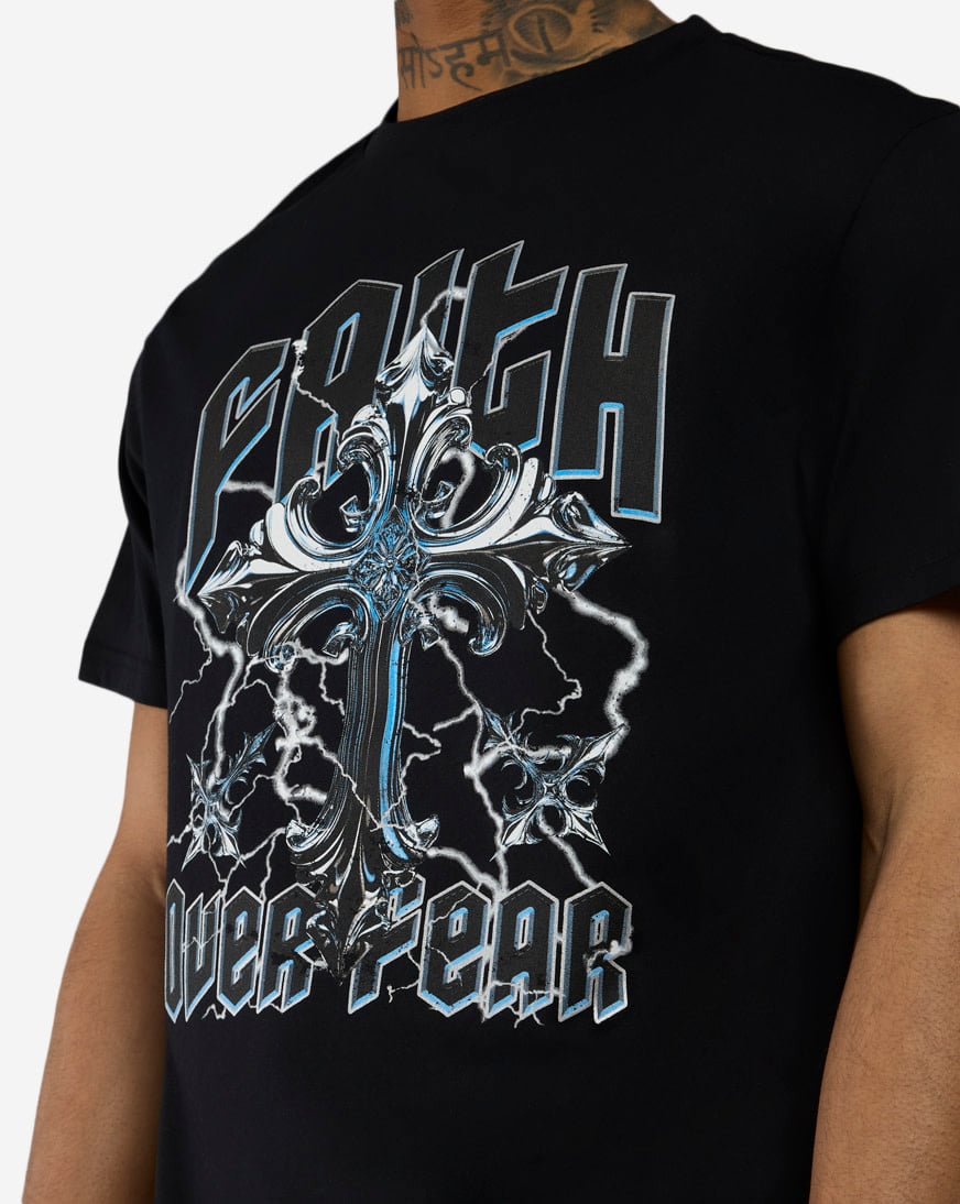 Shop Mister Tee Faith Over Fear Tee MTUS520-US-00007 black