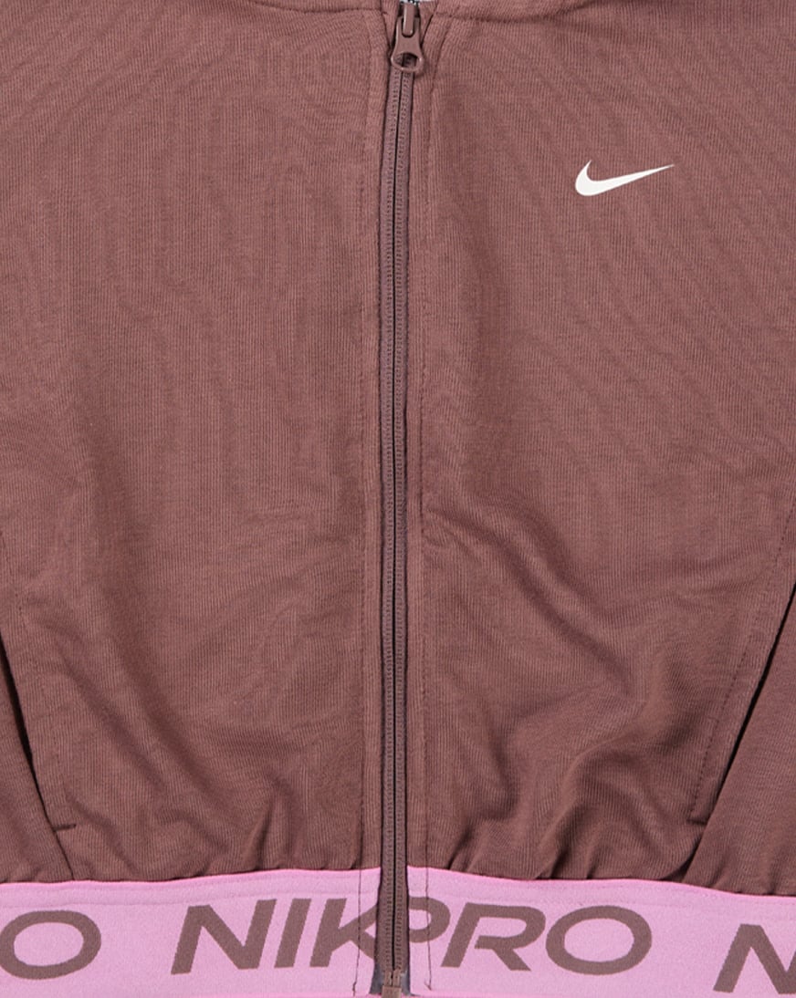 Shop Nike Big Kids' Pro Fleece Dri-FIT Full-Zip Hoodie HQ9312-502