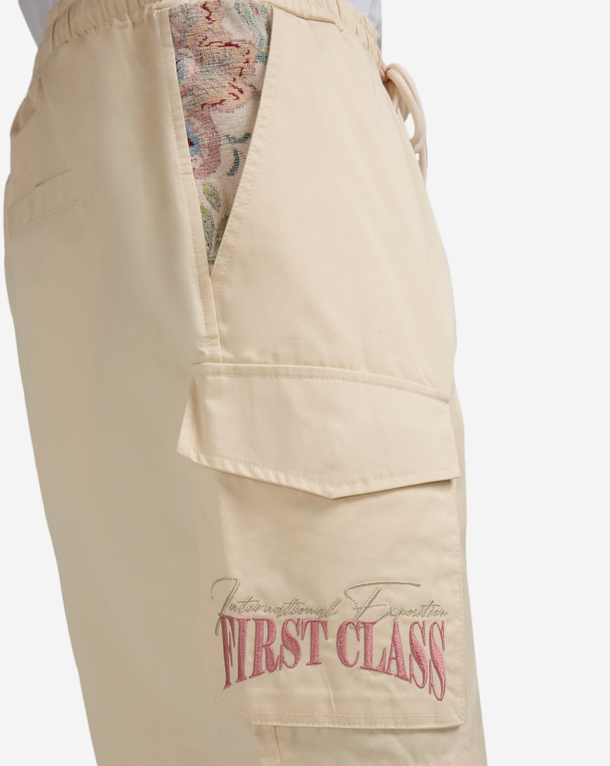 Shop Smoke Rise Tapestry Twill Shorts WS25196SN-ECR cream | SNIPES USA