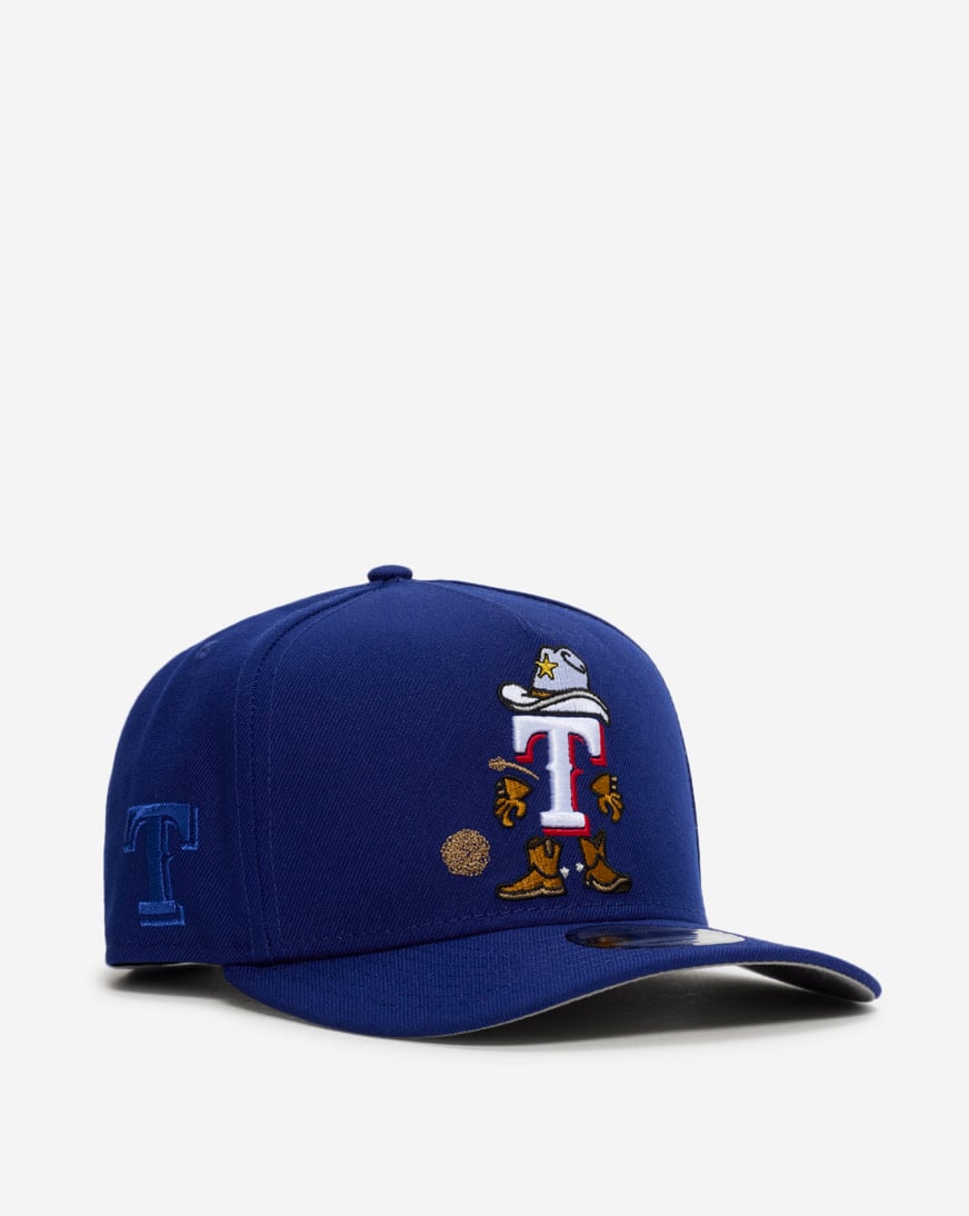 Shop New Era 9Fifty Texas Rangers Cartoon A-Frame Snapback Hat