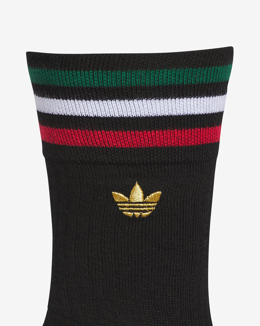 Shop adidas Originals 6Pk U Mexico Roller Crew Socks JL4225C multi