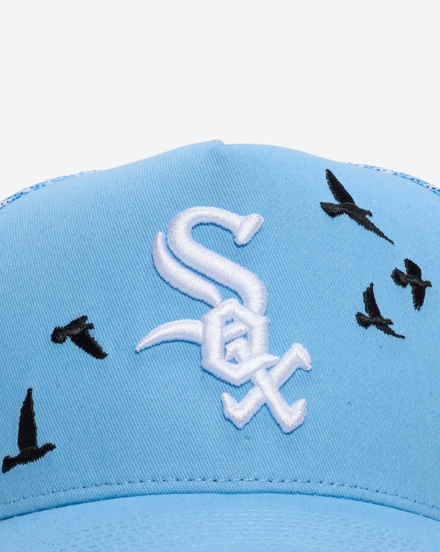 Shop Mitchell Ness Chicago White Sox Trucker Clouds Adjustable Hat