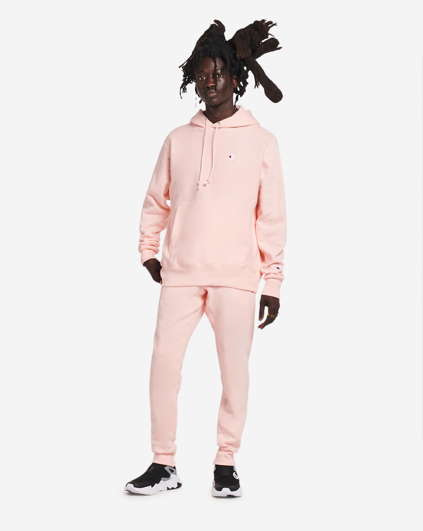 Reverse Weave Pullover Hoodie