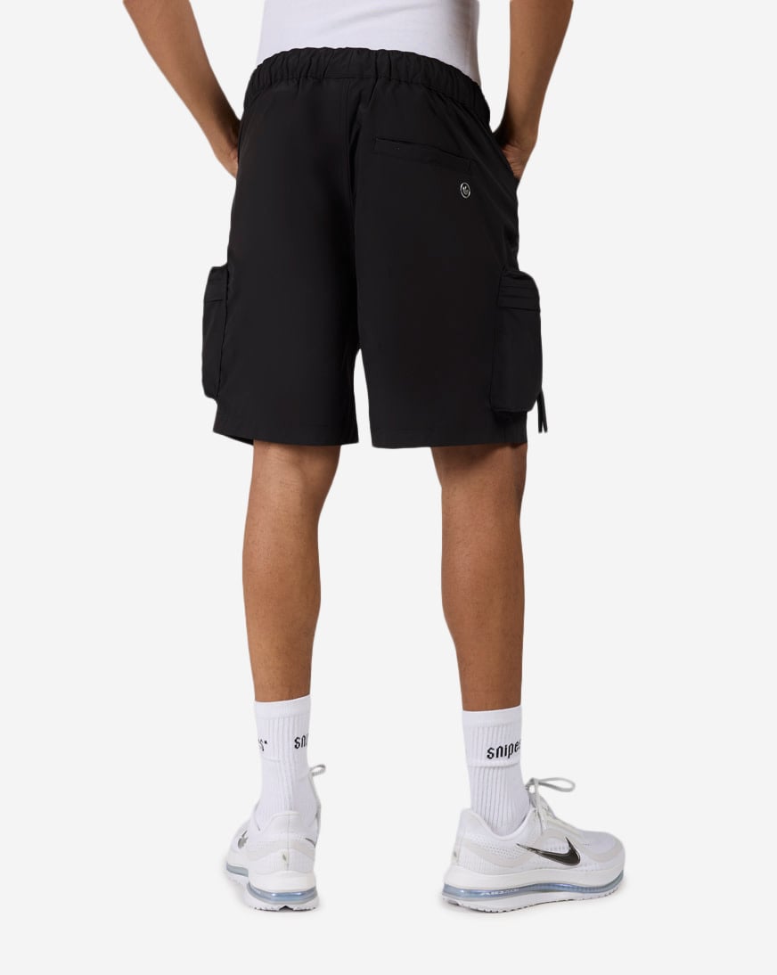 Shop Smoke Rise Utility Nylon Shorts WS26S482SN-BLK black | SNIPES USA