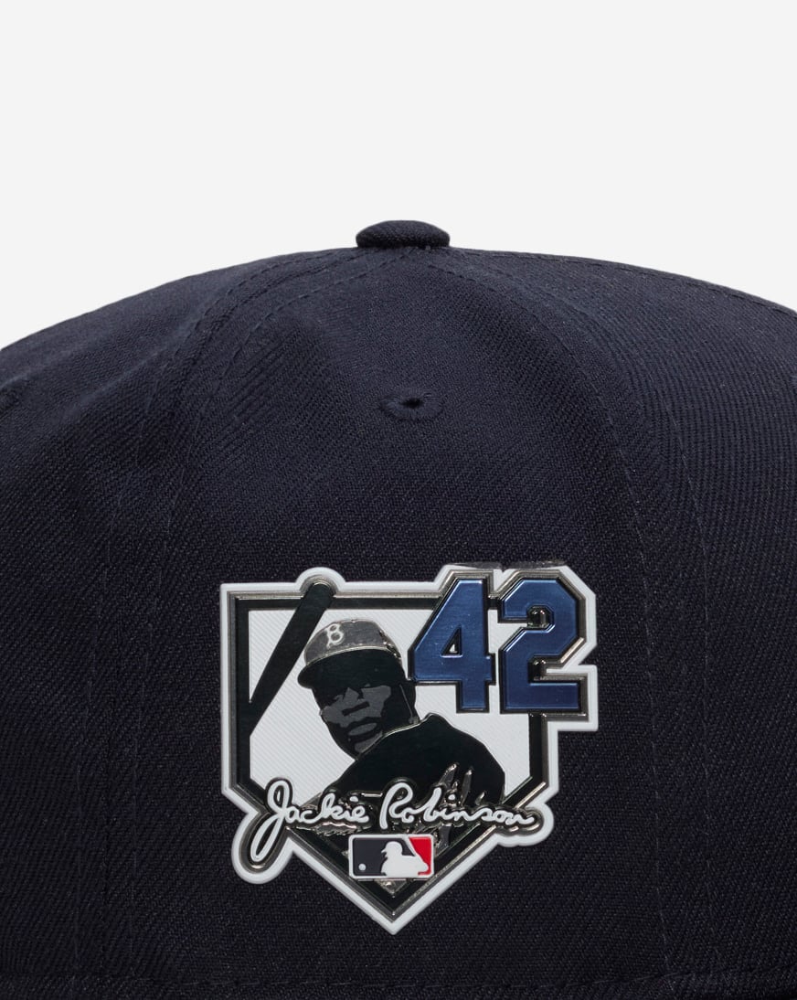 Shop New Era 59Fifty New York Yankees Jr Fitted Hat 60859374 blue