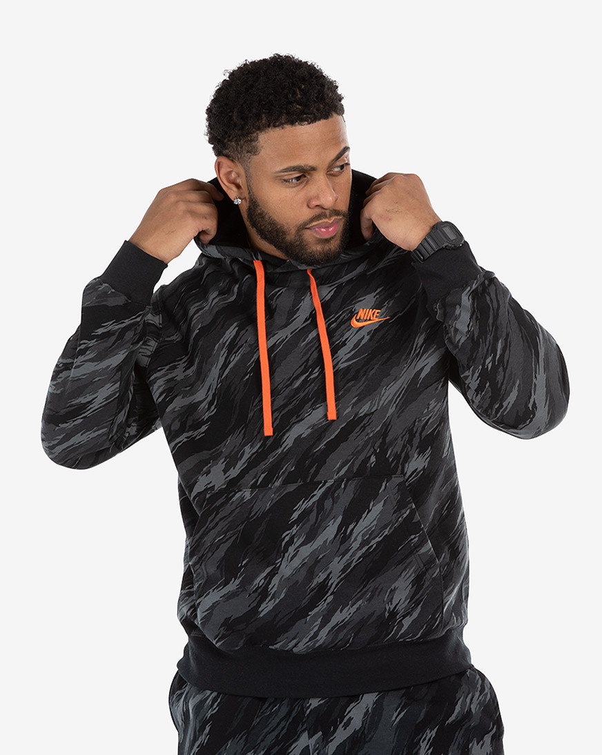 Shop Nike NSW Sport Essentials+ Club Fleece Hoodie DD5126-010 black |  SNIPES USA
