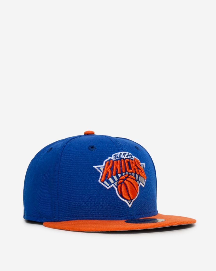 Shop New Era 59Fifty New York Knicks Core Fitted Hat 70343623 blue