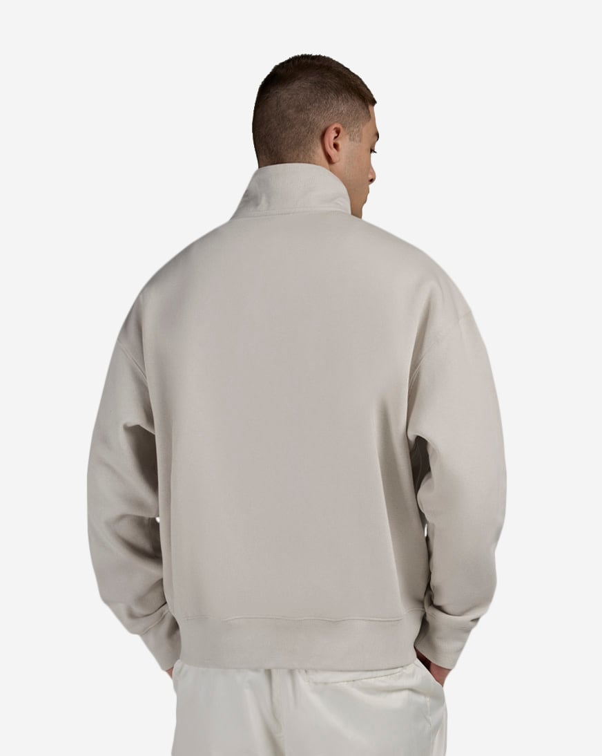 Shop Nike Air Fleece Quarter-Zip Top II3143-072 cream | SNIPES USA