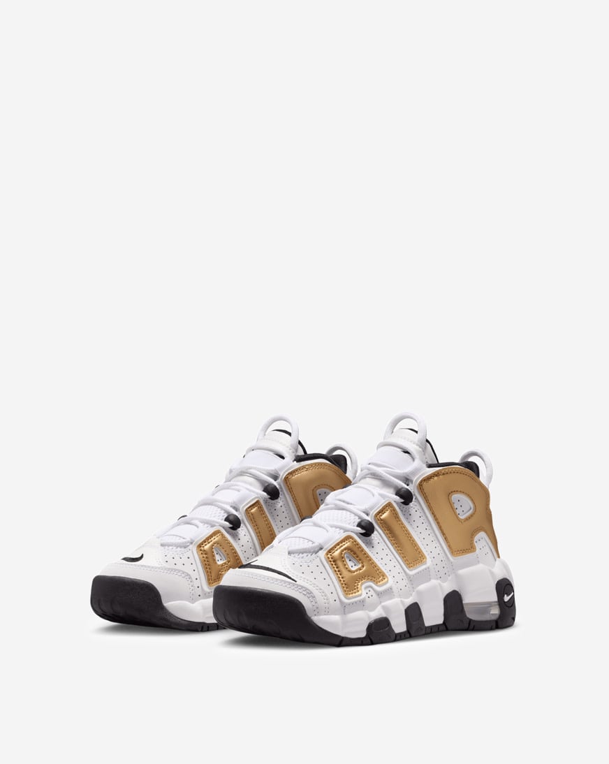 Shop Nike Big Kids' Air More Uptempo IO7601-171 white | SNIPES USA