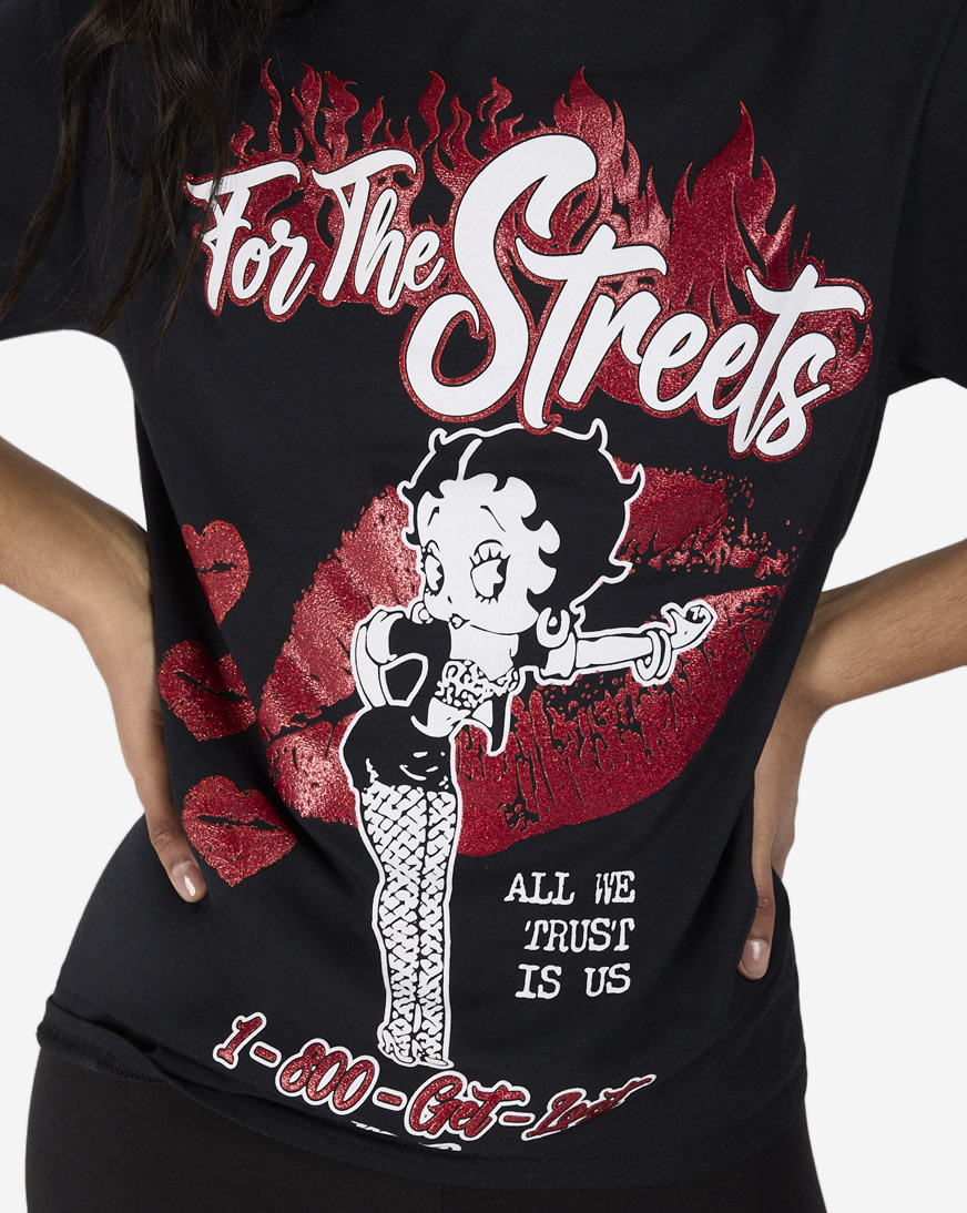 Betty Streets Glitter Tee Betty Streets Glitter Tee