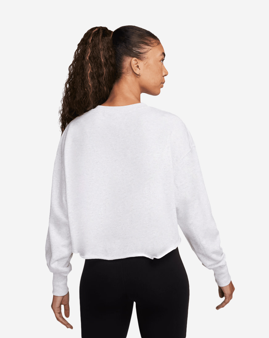 Shop Nike NSW Crop Crew FB8264-051 grey | SNIPES USA