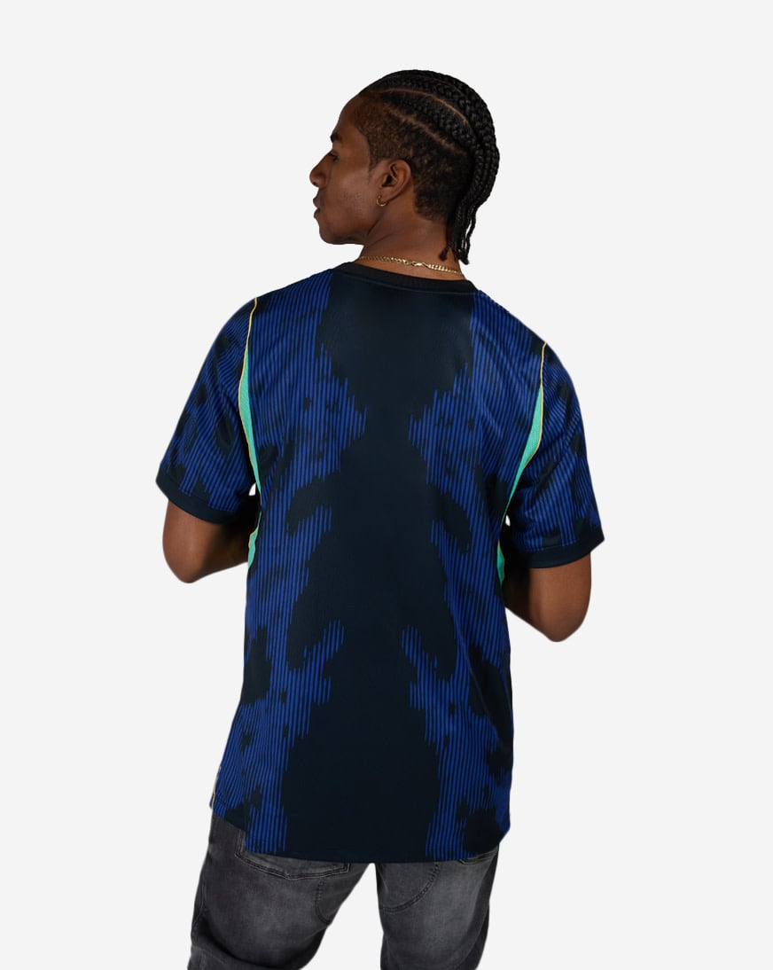 Shop Nike Brazil 2026 Stadium Away Dri-FIT Soccer Replica Jersey