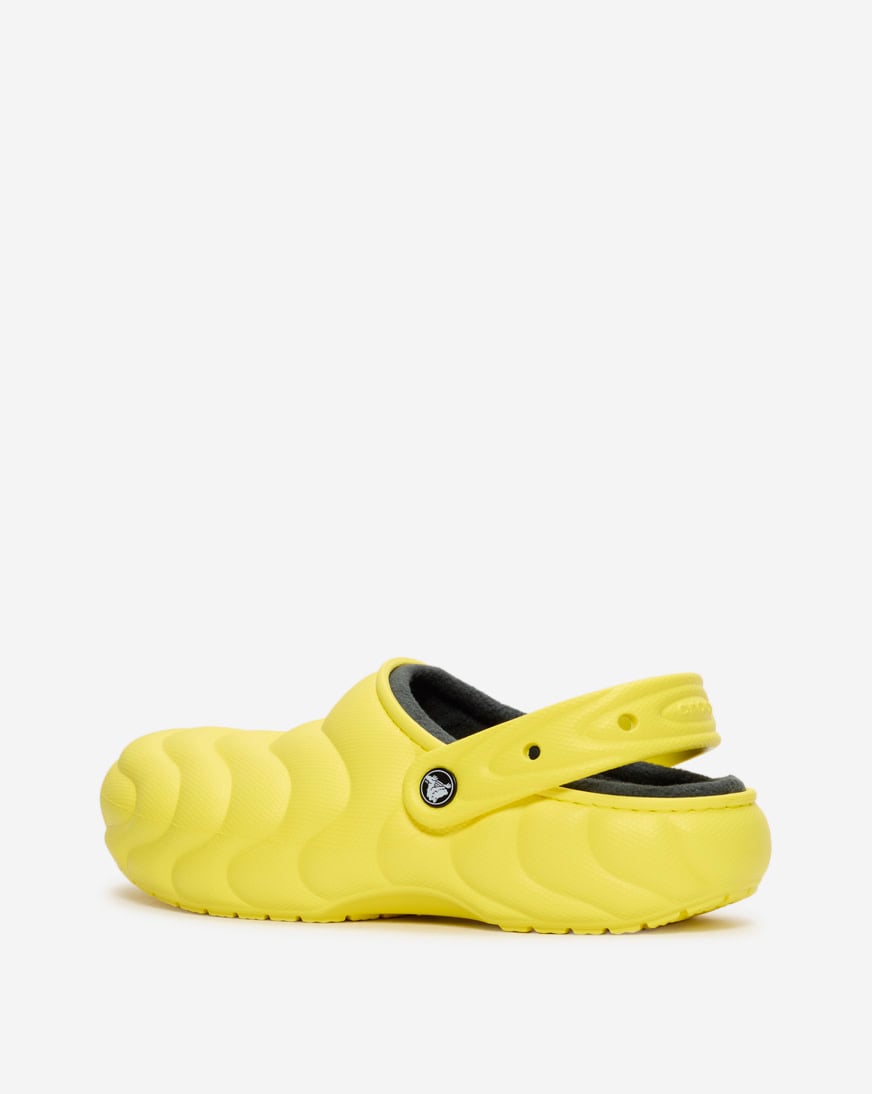 Shop Crocs Classic Lined Overpuff Clog 210059-77J yellow
