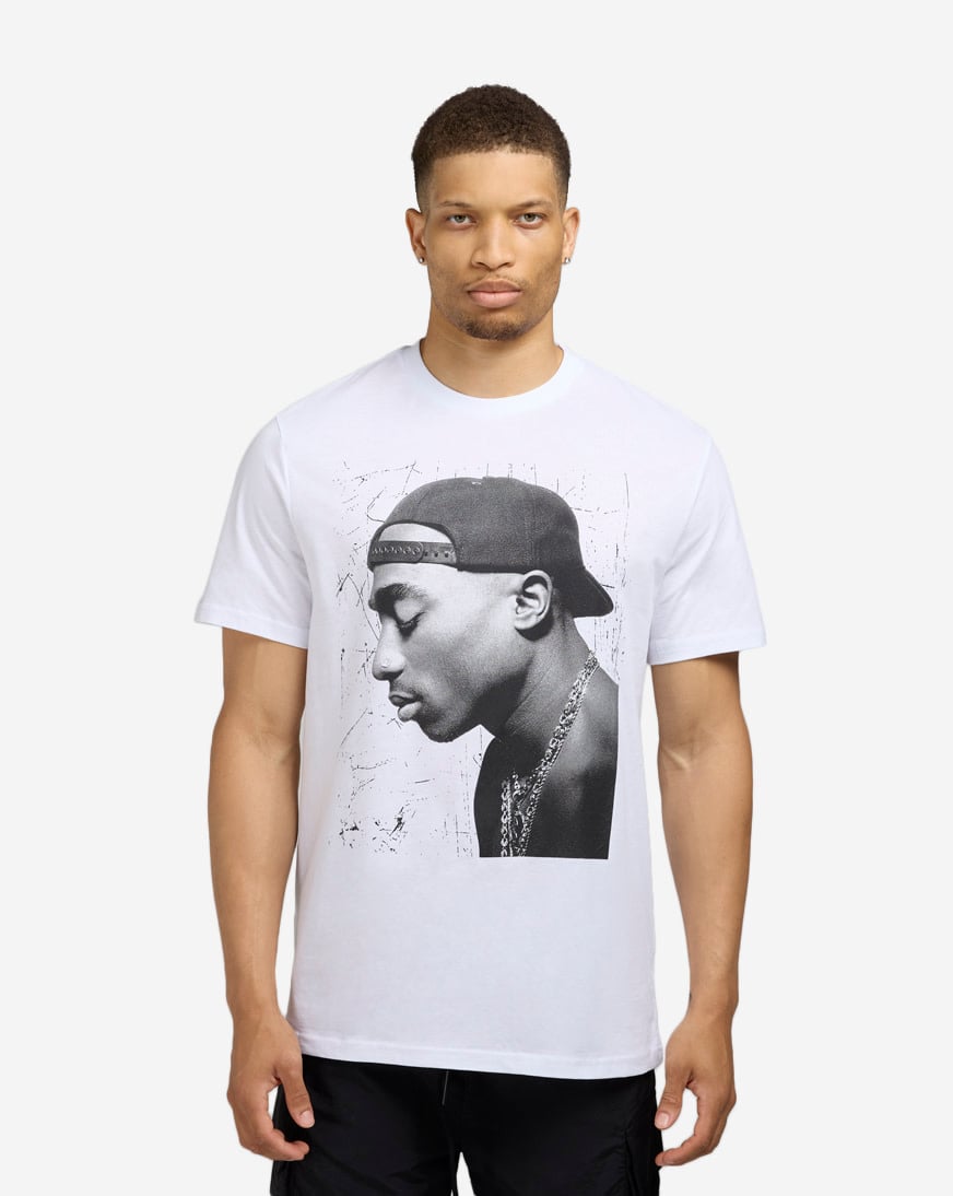 Shop Urban Classics Tupac PJ Profile Tee MT1686-US-00220