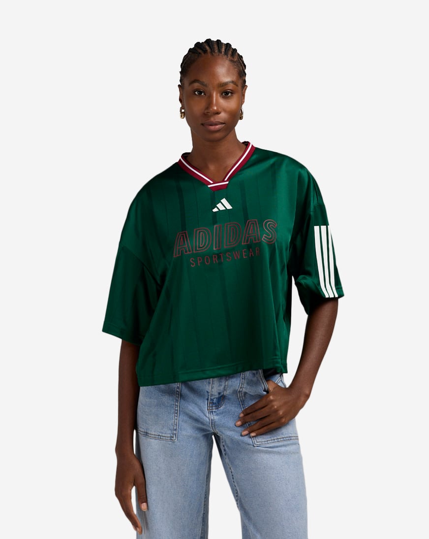 トップス JON Shop adidas Tiro Nations Pack Boyfriend T-Shirt JW6850 green