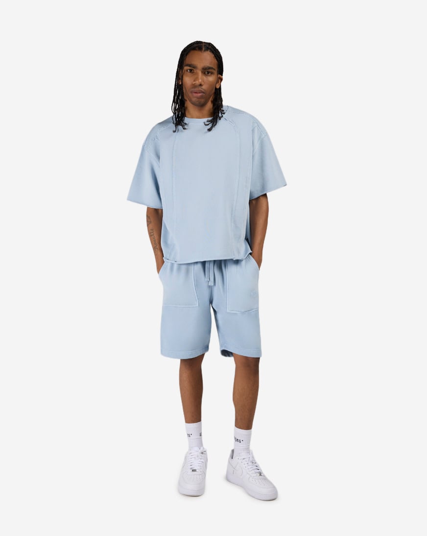 naptime 2025SS SHORTS-総柄 Shop SNIPES GD Fleece Shorts SS26-MA006-400 blue | SNIPES USA