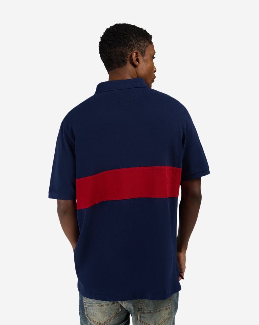 Shop Polo Ralph Lauren Basic Mesh RL Script Chest Stripe Polo