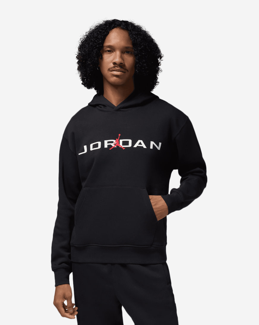 Shop Jordan Essentials Fleece Hoodie HQ4643-010 black
