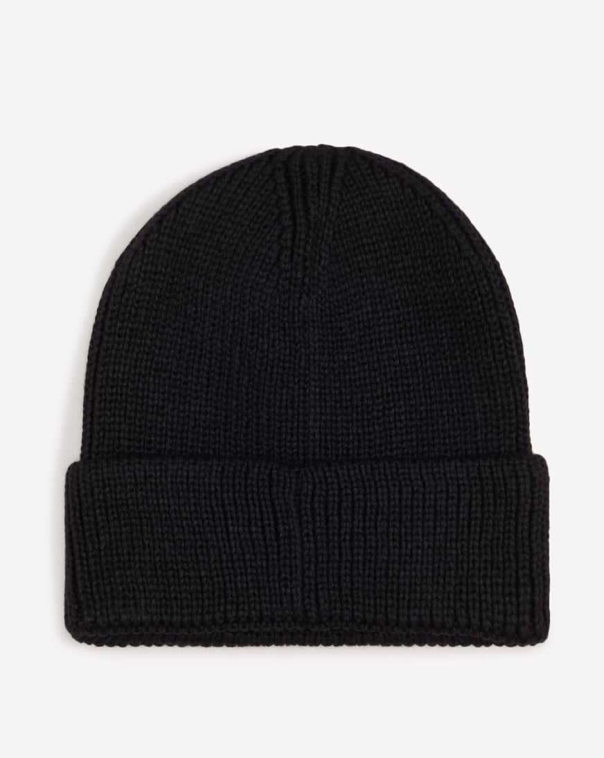Shop The North Face TNF Logo Box Cuffed Beanie NF0A8CHE-JK3 black