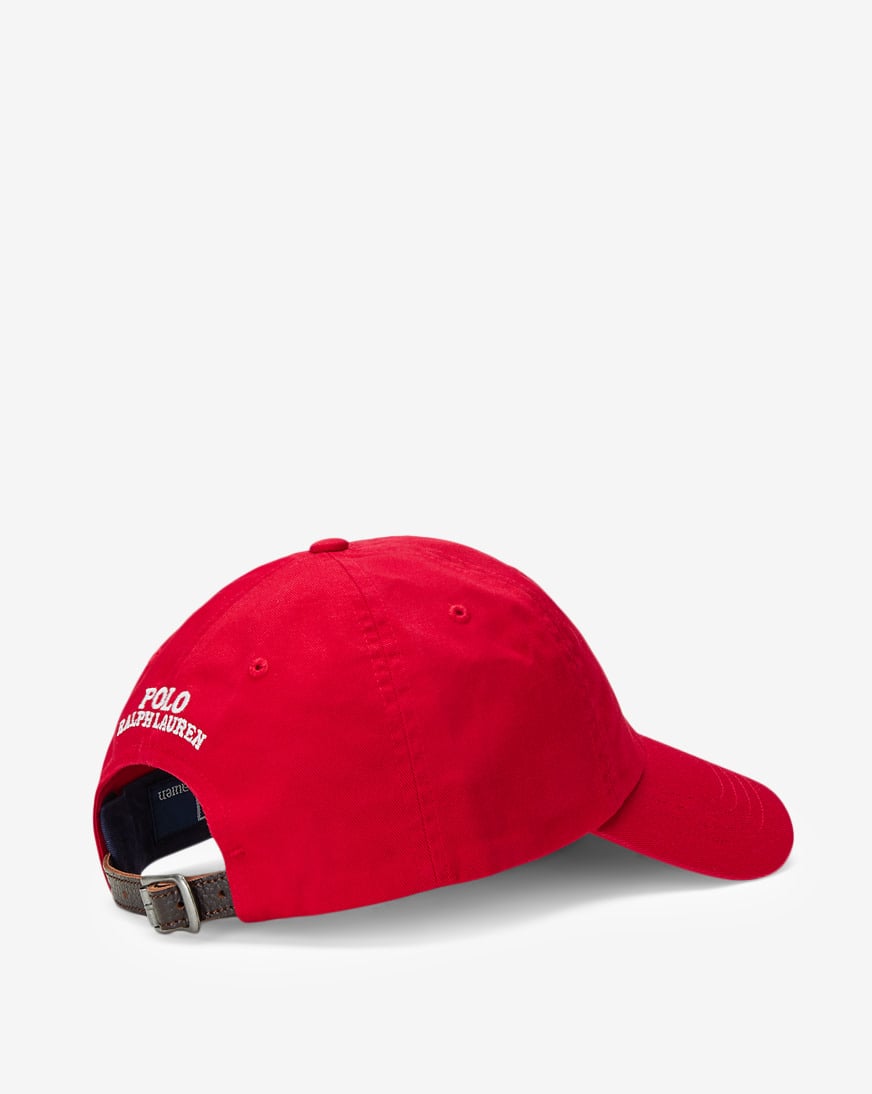Shop Polo Ralph Lauren Bear Sport Twill Cap 710880797001 red