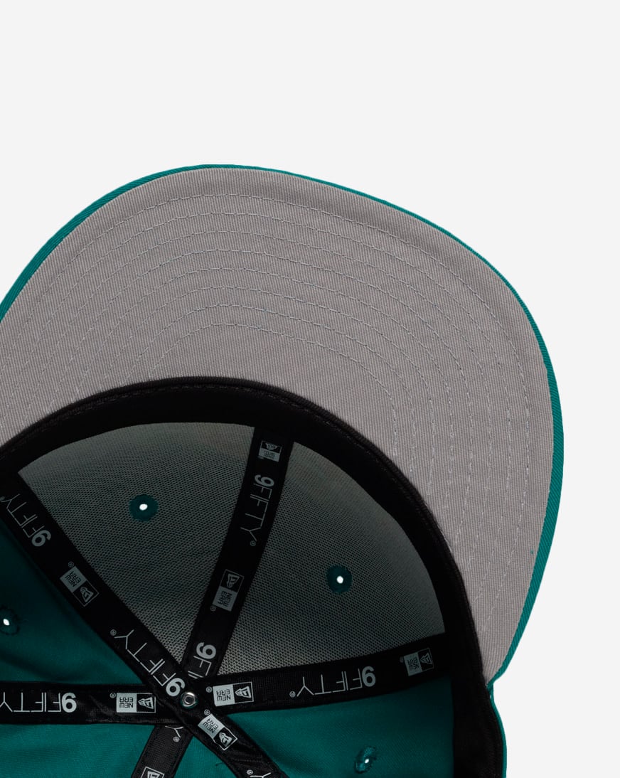 Shop New Era 9Fifty Miami Dolphins Basic Snapback Hat 11872980