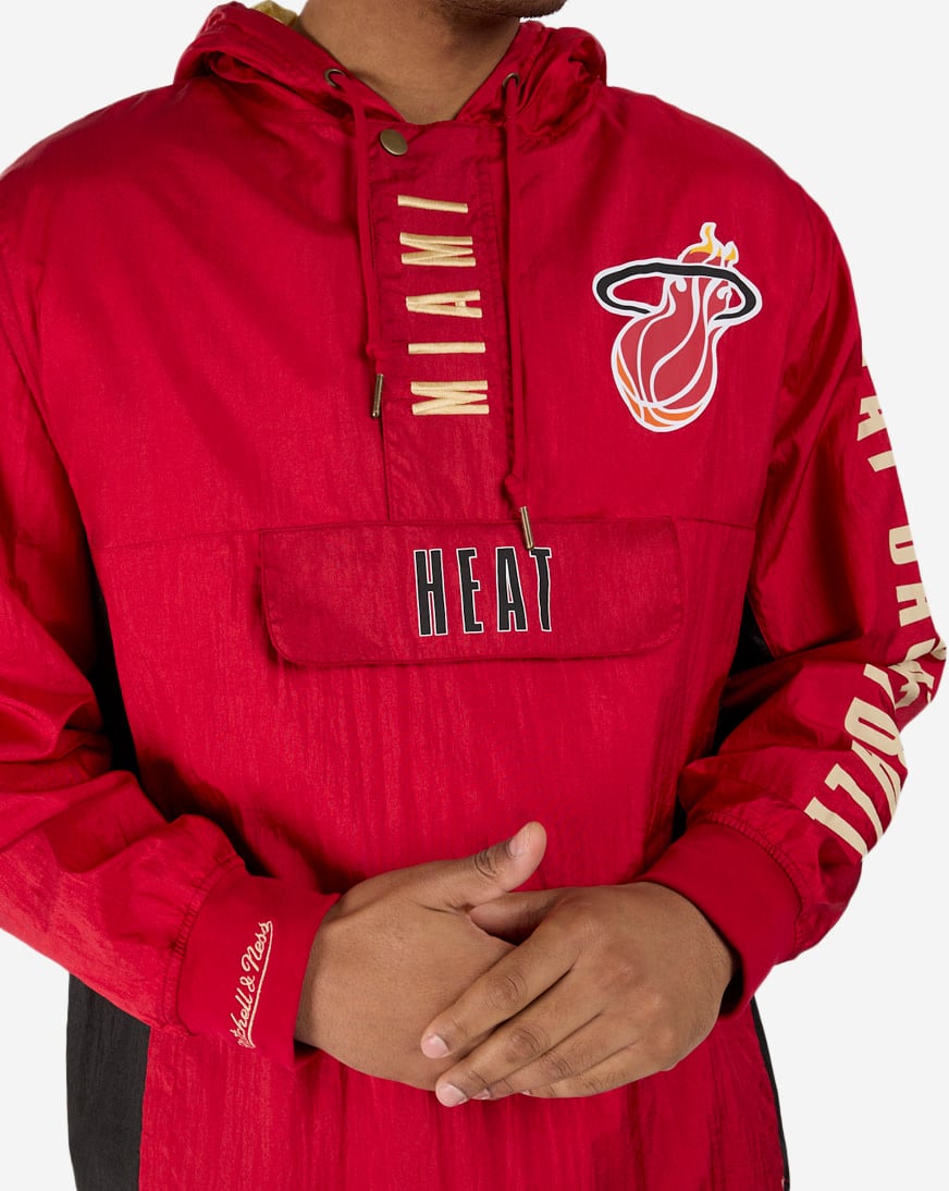 Mitchell & Ness Miami Heat ジャケット Mitchell And Ness Miami Heat NBA Lightweight Satin Jacket Youth