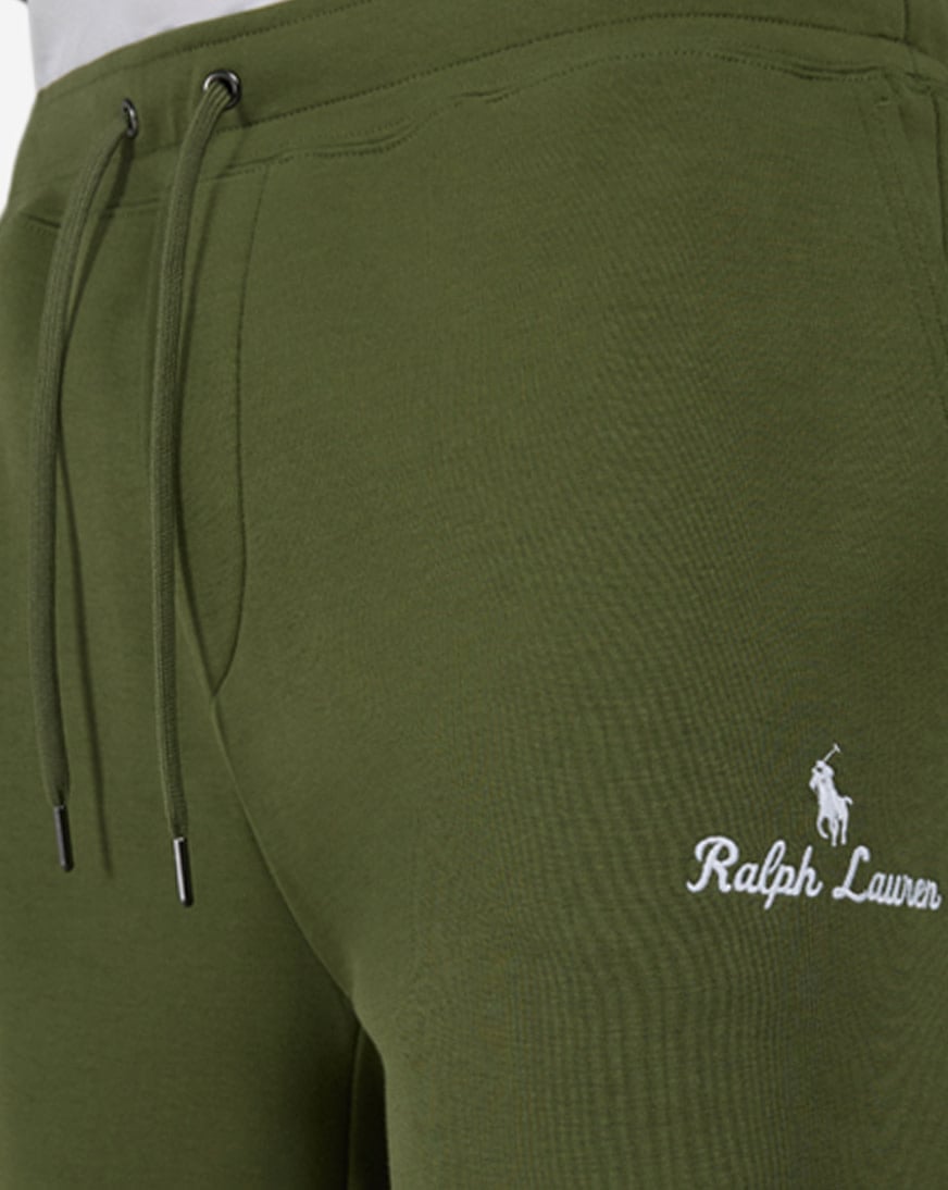 Shop Polo Ralph Lauren Knit Tech RL Script Graphic Athletic Short