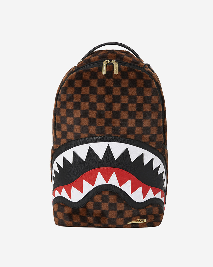 Shop Sprayground Fur Sharks in Paradise Backpack 910B4817NSZ multi