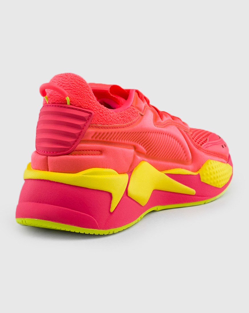 puma yellow slippers
