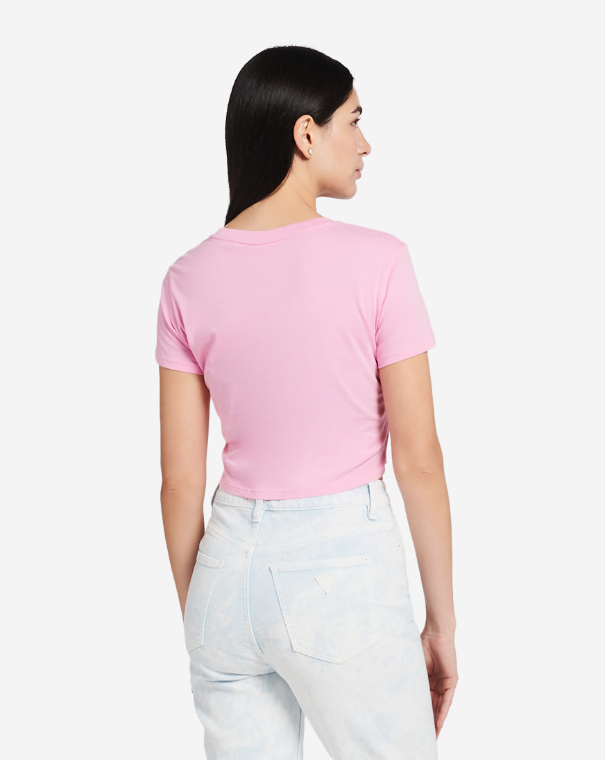★WAIKEI★ Color name tag shirt light pink YK21SSSH03 KAI T-shirt – Soulland