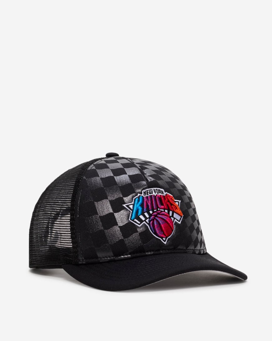 Shop New Era 9Forty A-Frame New York Knicks Raceway Snapback