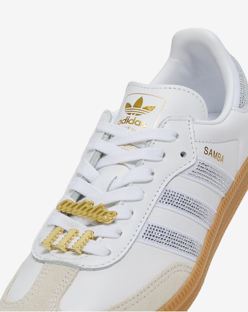 adidas gazelle silver green womens Adidas Samba OG White/Black/Brown