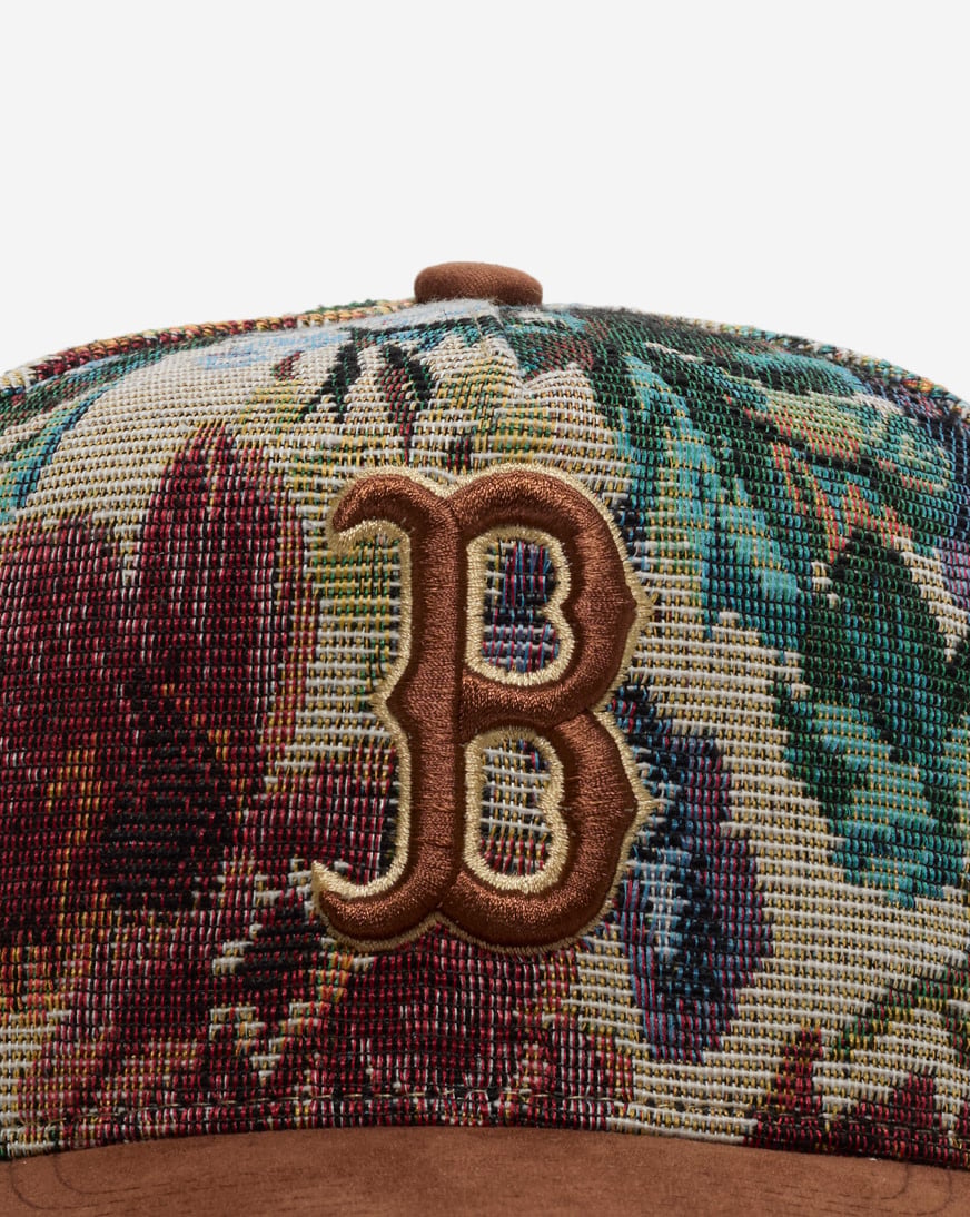 Shop Mitchell Ness Boston Red Sox Pro Pinch Floral Tapestry