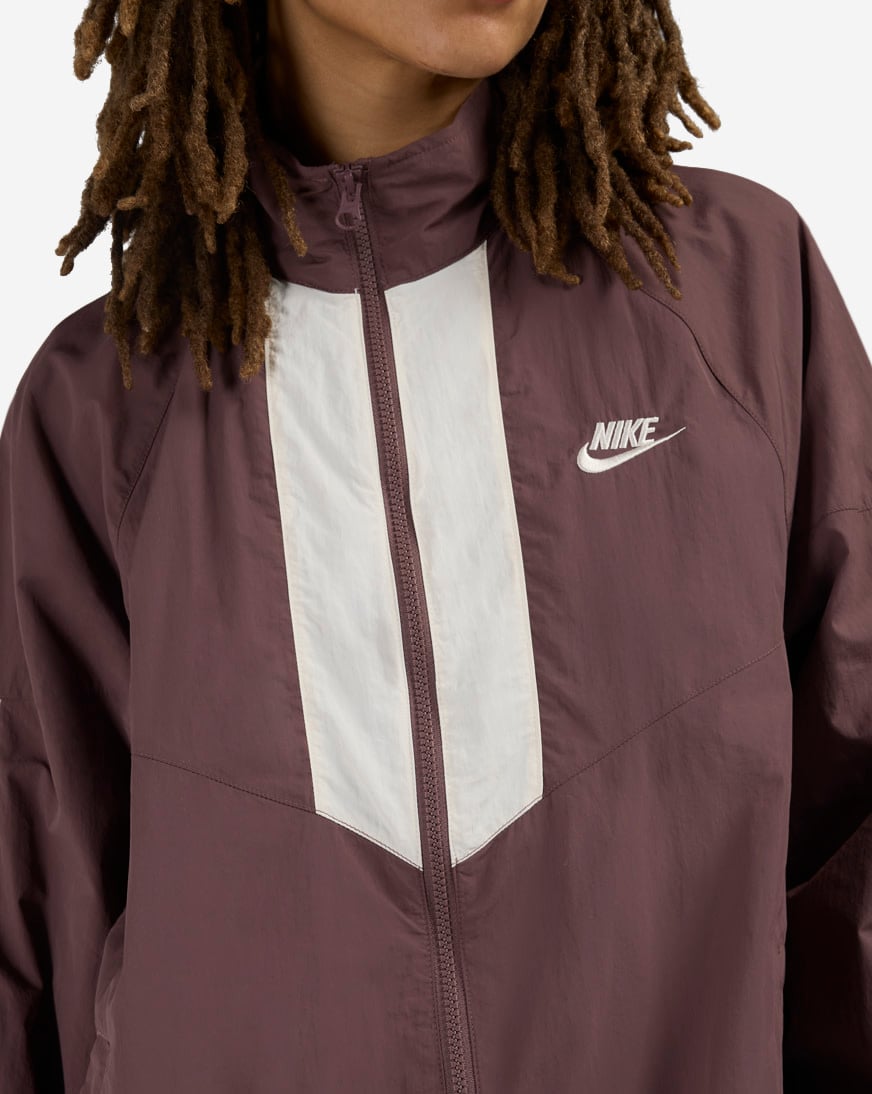 Shop Nike NSW Windrunner Oversized Jacket IM8025-502 purple