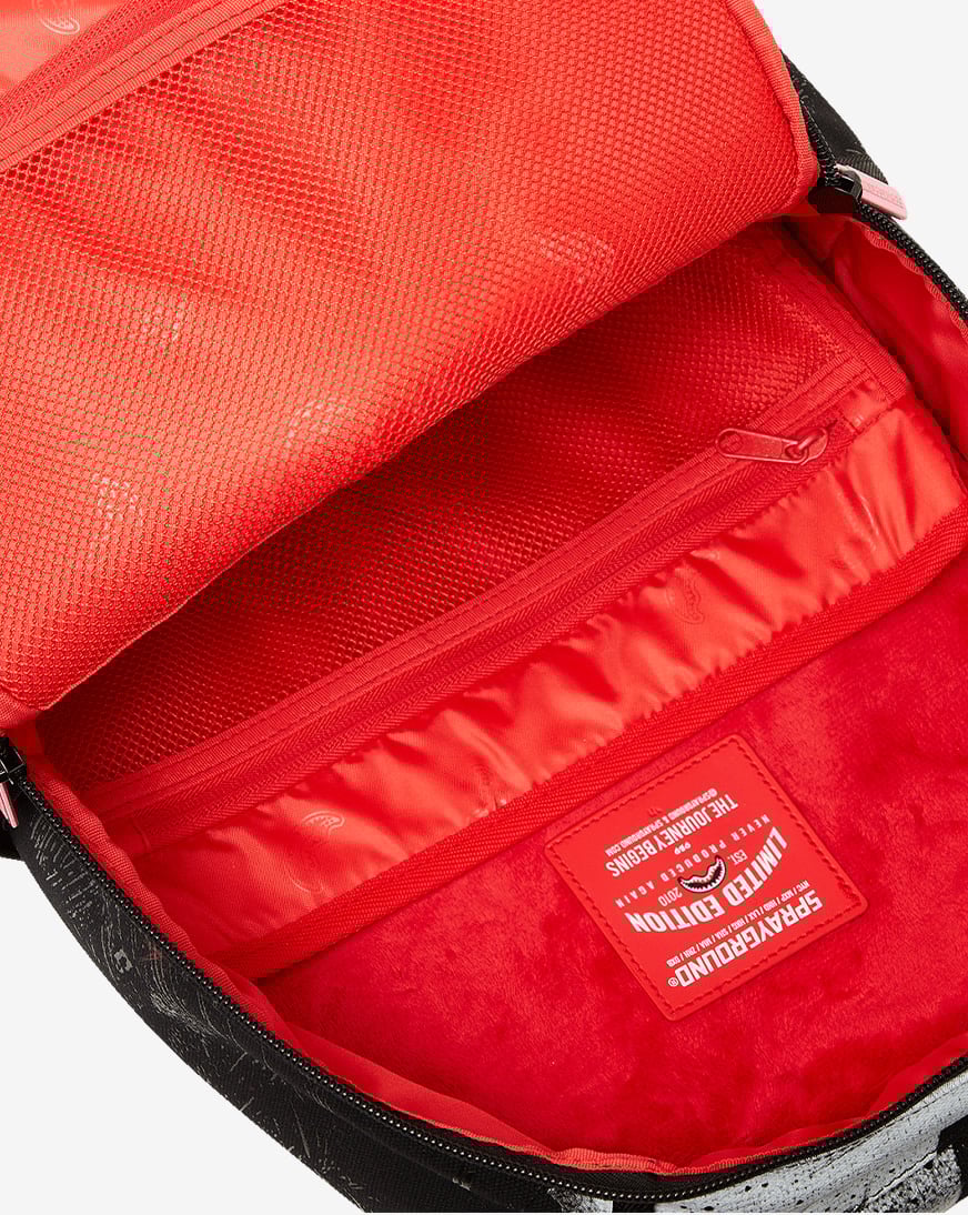 【Sprayground】Shark Central Sorbet Hand Paintedバックパック Sprayground Shark Central Sorbet Dlxsv Backpack - Black