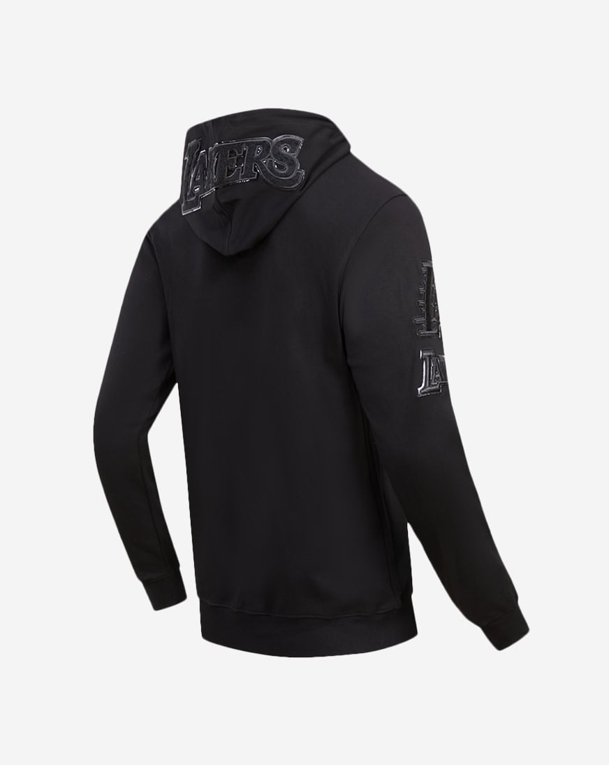 Shop PRO STANDARD Los Angeles Lakers Triple Black Full-Zip