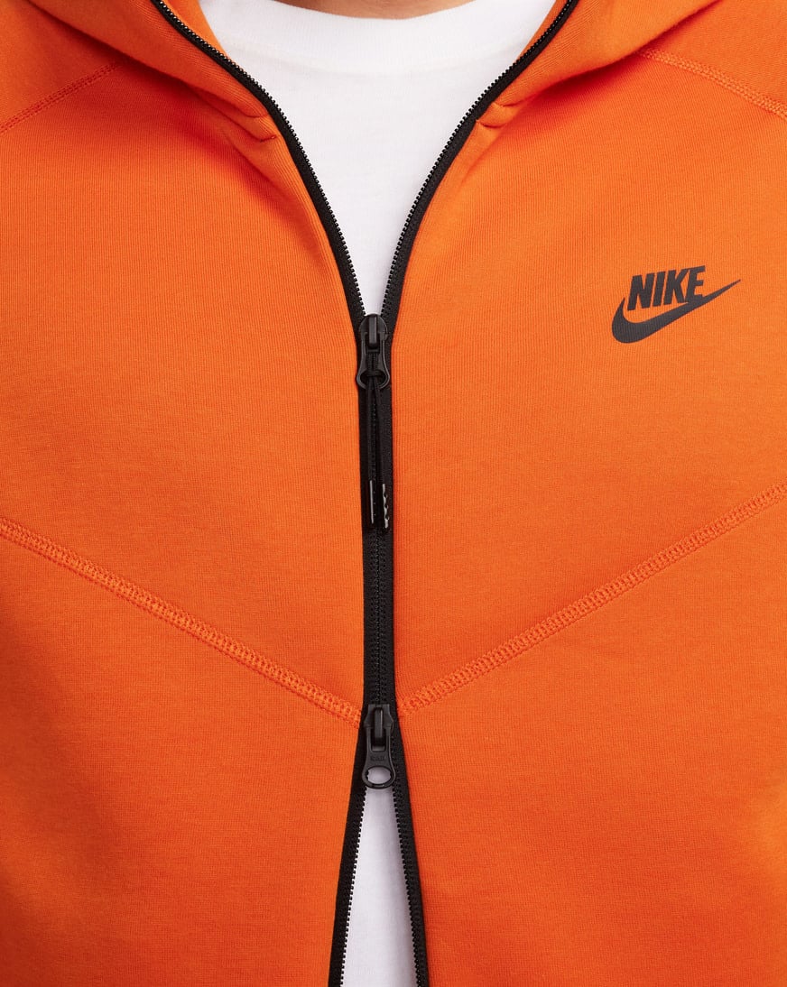 [teket] / ☆ 25SS Tilted Zip-Up Hoodie / Orange Tilted Zip-Up Hoodie Orange - teket