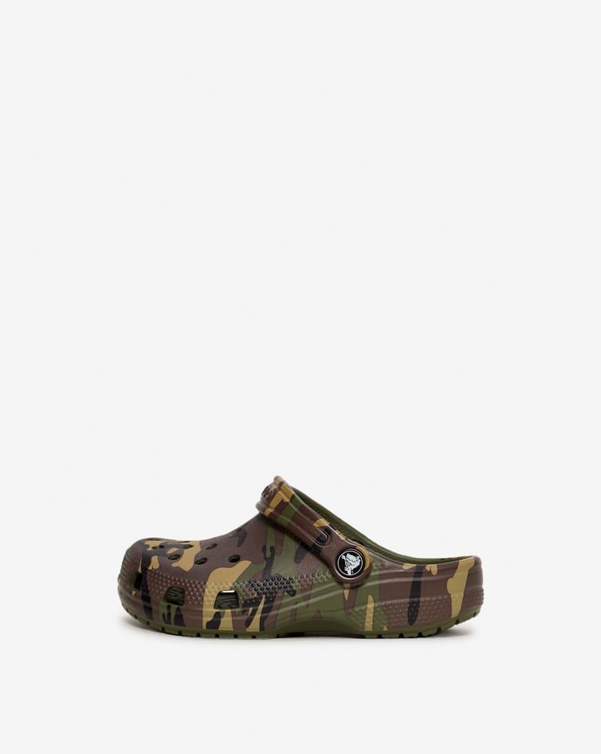 Shop Crocs Toddler Camouflage Classic Clog 211880-3TC camo  display picture 1