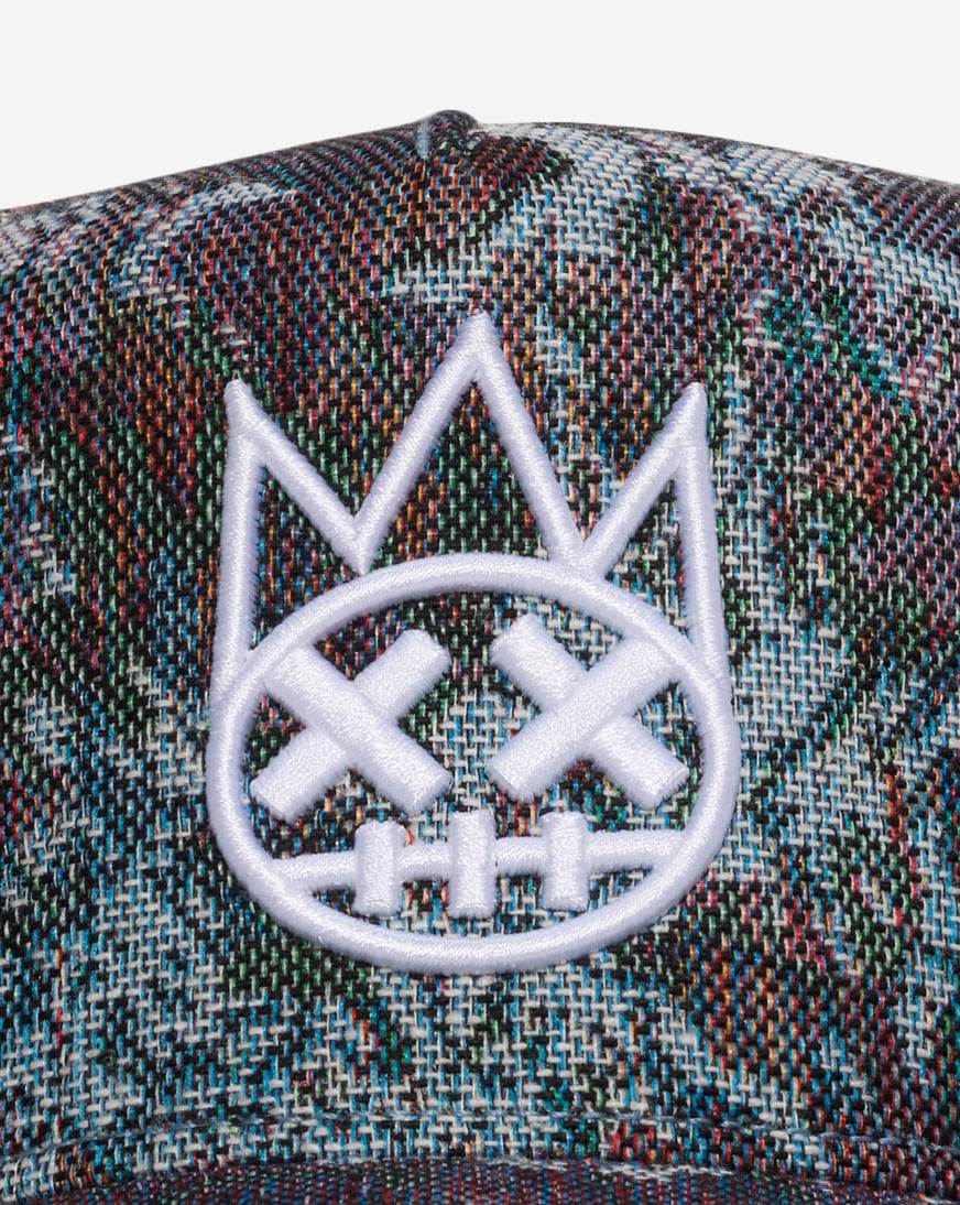 Cult of Individuality Repeat Tapestry Mesh Back Trucker Hat