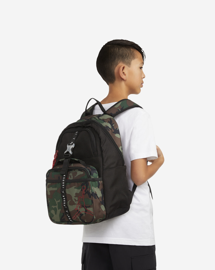 Shop Jordan Air Jordan Lunch Backpack 9A0775-K11 black | SNIPES USA
