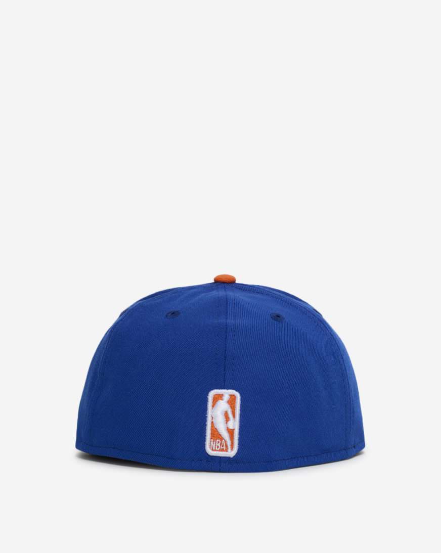 Shop New Era 59Fifty New York Knicks Core Fitted Hat 70343623 blue
