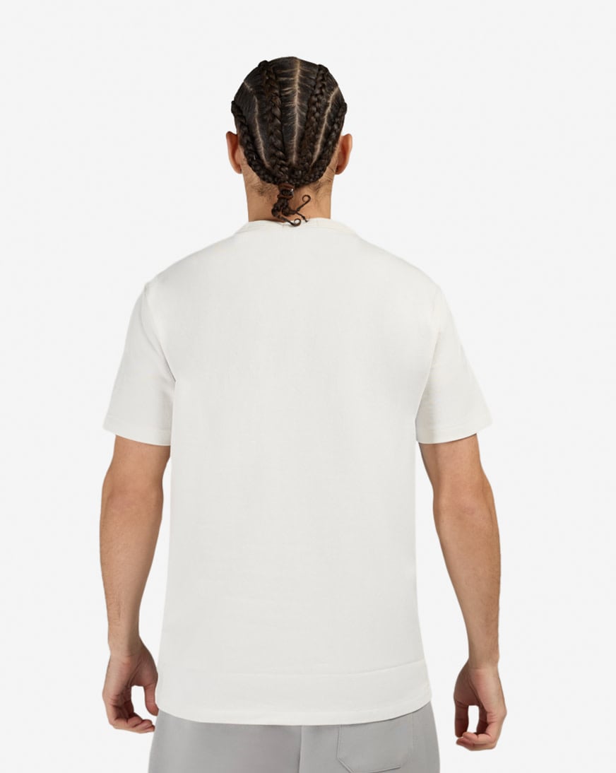 Shop Polo Ralph Lauren Polo Chain Stitched RL Tee 710P07349005-WHT
