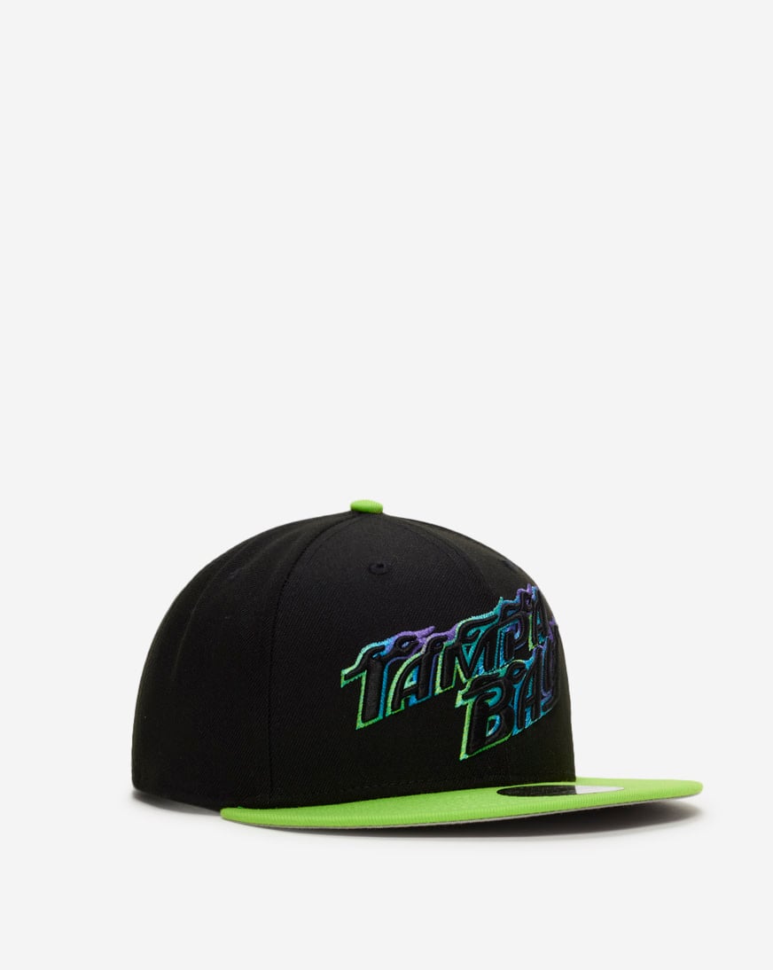 Shop New Era 9Fifty Tampa Bay Rays Evergreen Snapback Hat 60574871