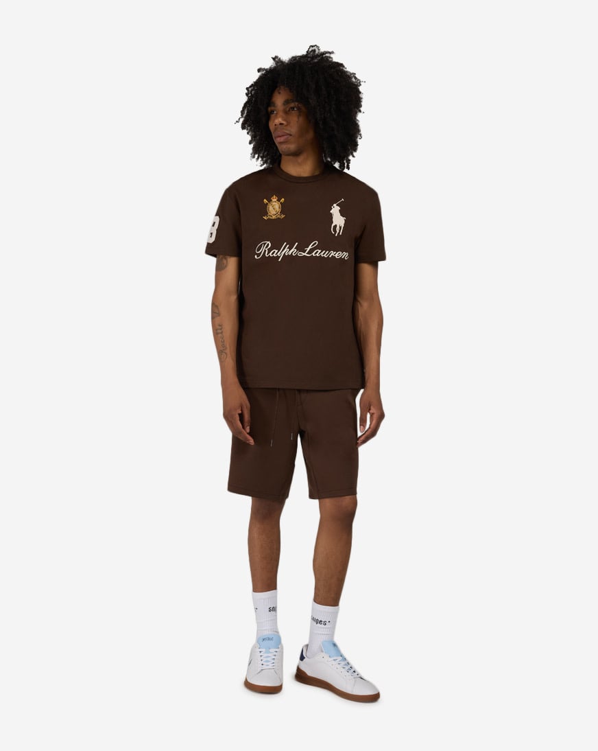 Shop Polo Ralph Lauren Script Novelty Patch Tee 710B20010002-BRW