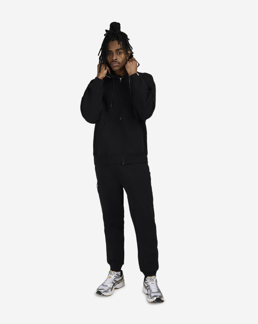 Shop AAPE Now Fleece Sweatpants AAPPTMC636XXP-BKX black | SNIPES USA