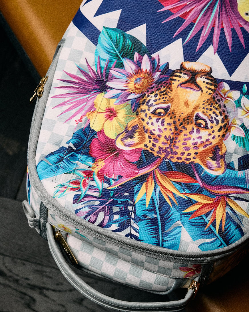 Shop Sprayground Flowering Jungle Shark Backpack B8625 multi