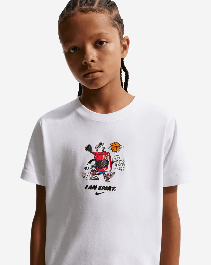 Shop Nike Big Kids' NSW T-Shirt II0452-100 white | SNIPES USA
