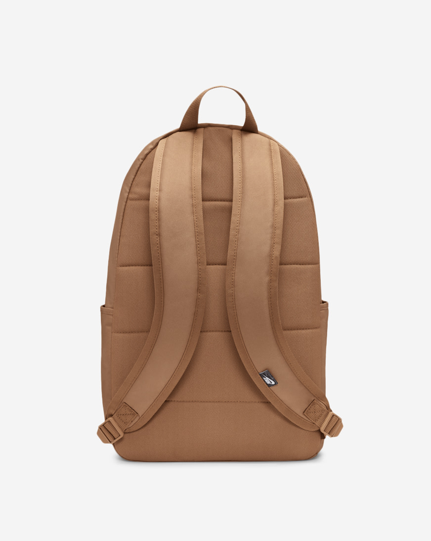 brown nike elemental backpack (21L) the Nike Air Elemental Premium Backpack is made with durable polyester material and features plenty of storage space and organization options for all of your essentials Nike Elemental Backpack Unisex Rust