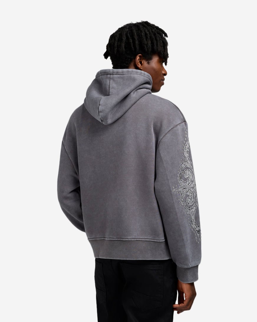 Shop Smoke Rise Luminous Hoodie FO25577SNZ-GRY grey | SNIPES USA