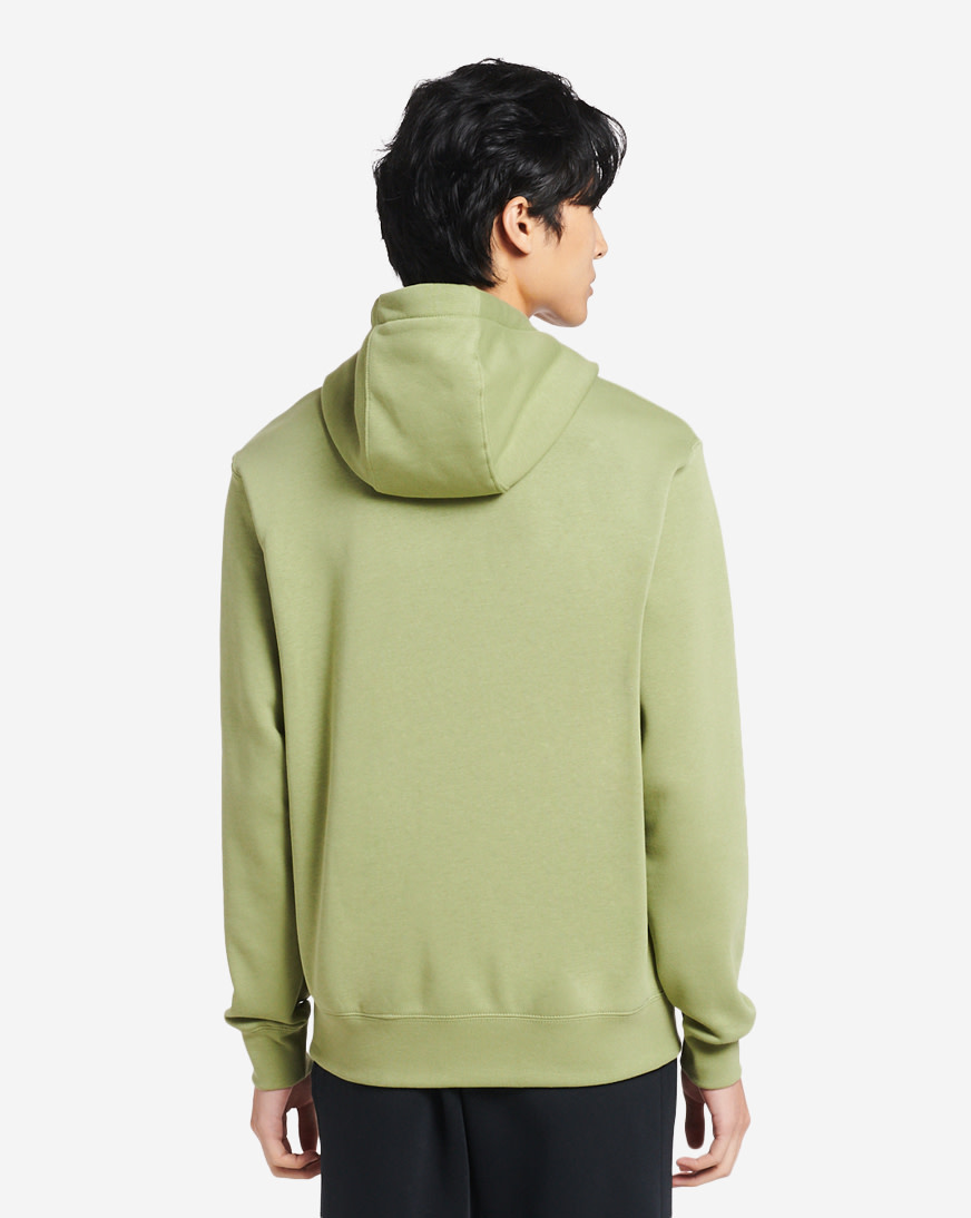 Shop Nike NSW Club Fleece Hoodie BV2654-334 green | SNIPES USA